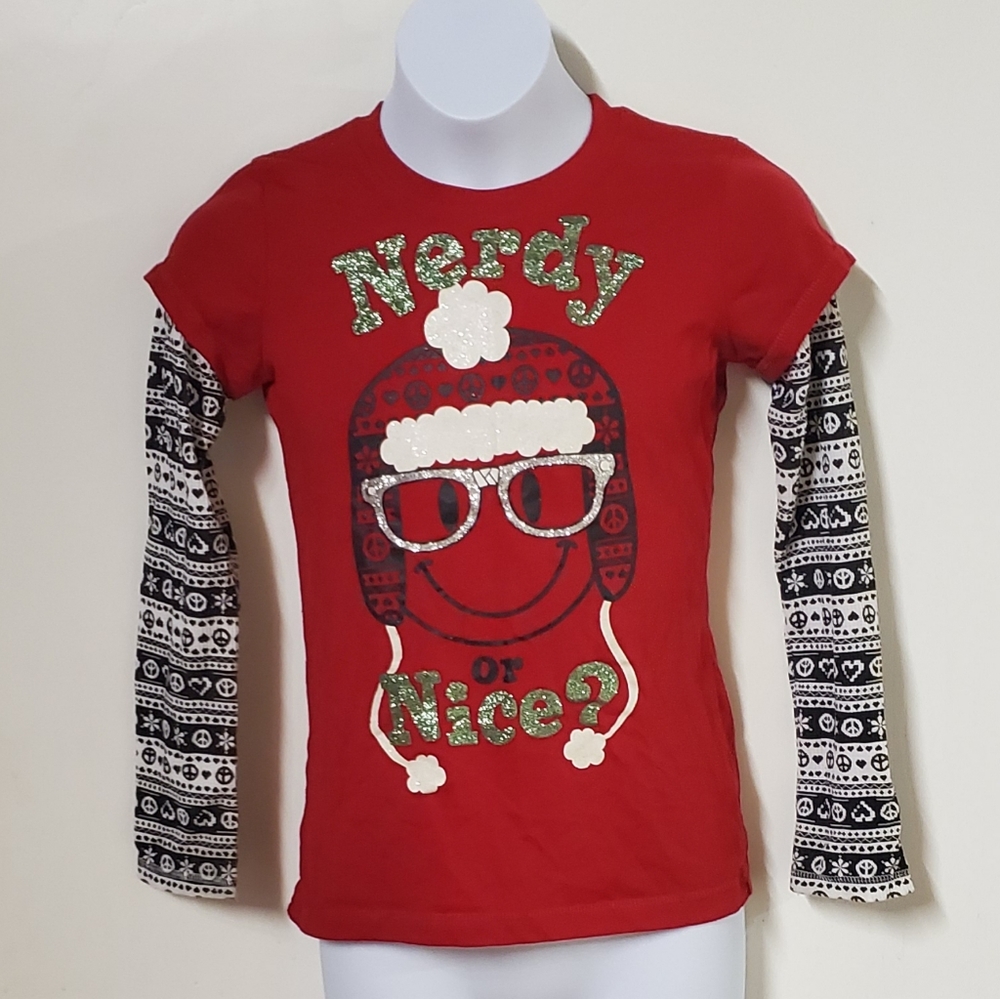🙉 3 for $12 | Nerdy or Nice Girls shirt
